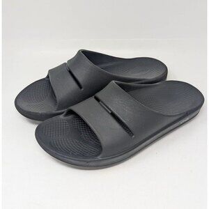 OOFOS OOahh slide black size M10-W12